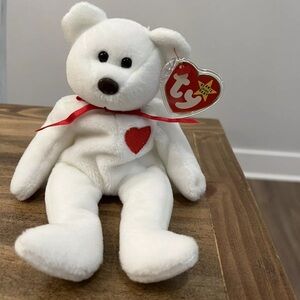 Ty 4058 Rare Valentino Bear Beanie Baby 1993/1994